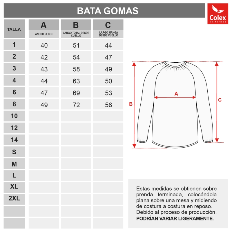 BATA GOMAS MERCEDARIAS
