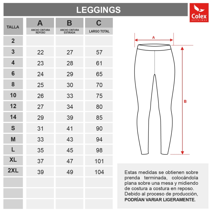 LEGGING FRANCISCANES