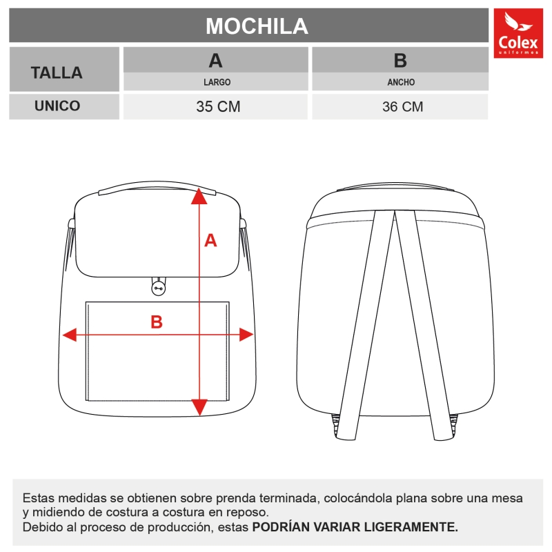 LICEU CASTRO PEÑA CHILDREN'S BACKPACK 2