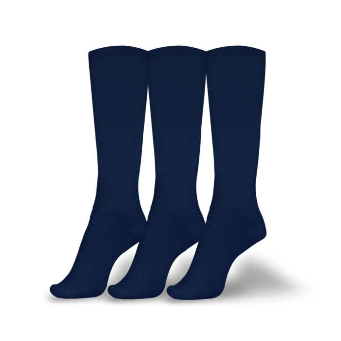 PACK OF 3 KNEE-HIGH SOCKS
