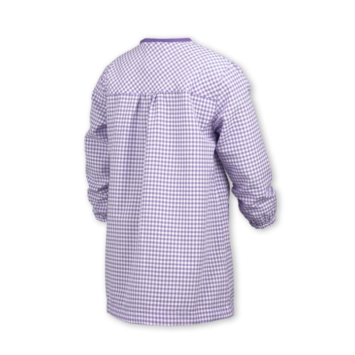 BASIC BUTTON-UP SMOCK LILAC