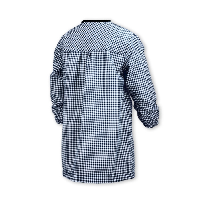 BASIC BUTTON-UP SMOCK BLACK