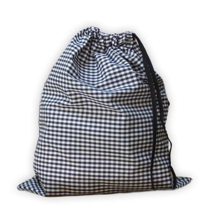 BOLSA INFANTIL DE RECAMBIO O MERIENDA COLOR NEGRO