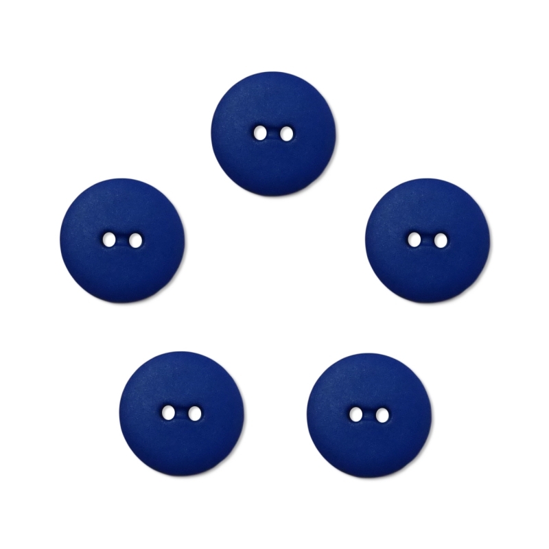 PACK OF 5 NAVY BLUE BUTTONS