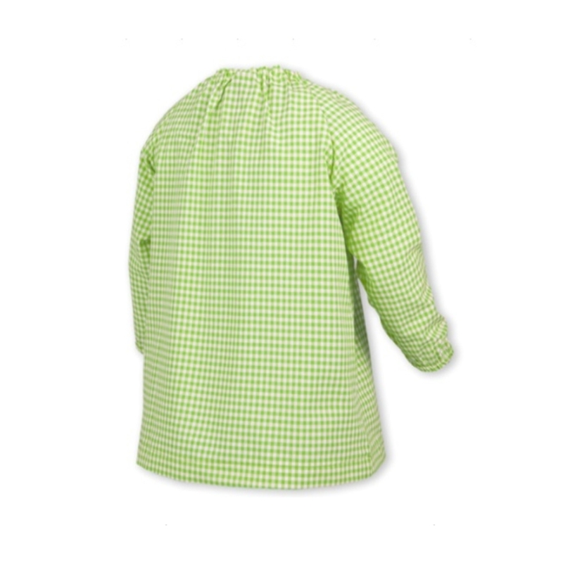BASIC PISTACHIO GREEN CUFFED SMOCK