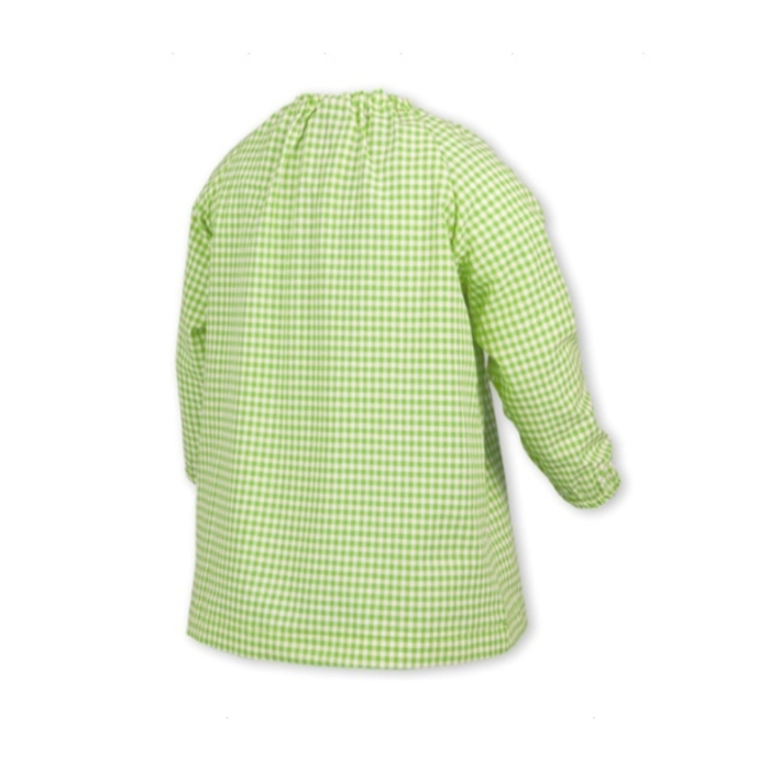 BASIC PISTACHIO GREEN CUFFED SMOCK