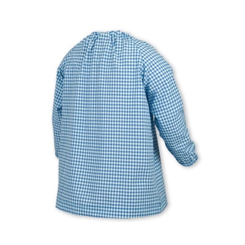 BASIC ROYAL BLUE CUFFED SMOCK 2