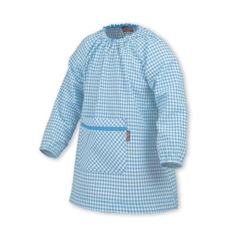 BASIC LIGHT BLUE CUFFED SMOCK