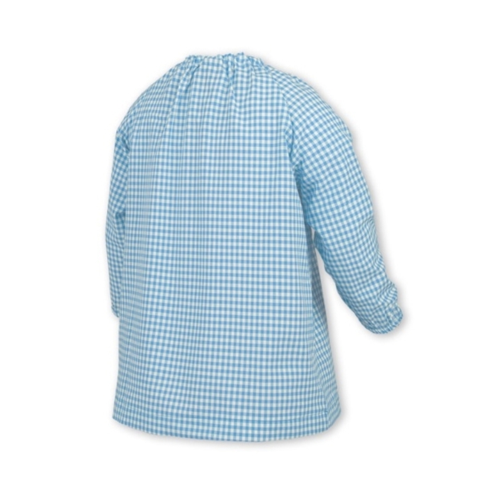 BASIC LIGHT BLUE CUFFED SMOCK