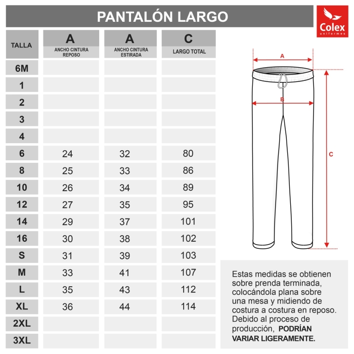 INST. LLEIDA LONG TROUSERS