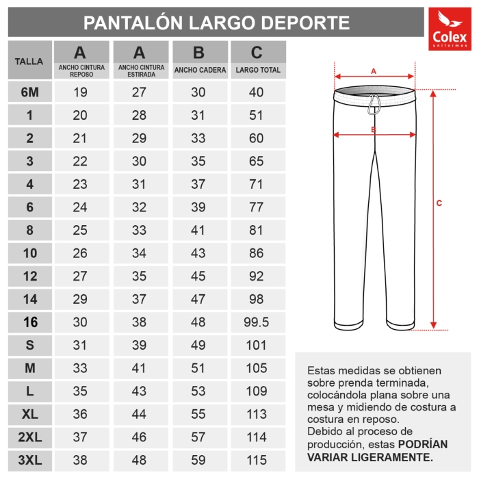 PANTALON CHANDAL JPII