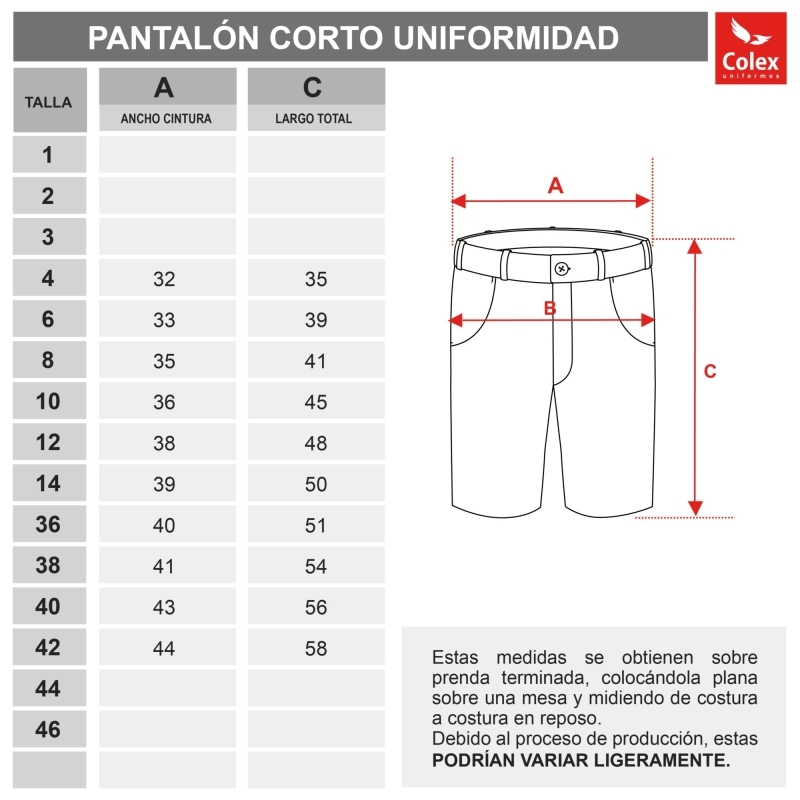 PANTALO C. UNIF. BASIC 2
