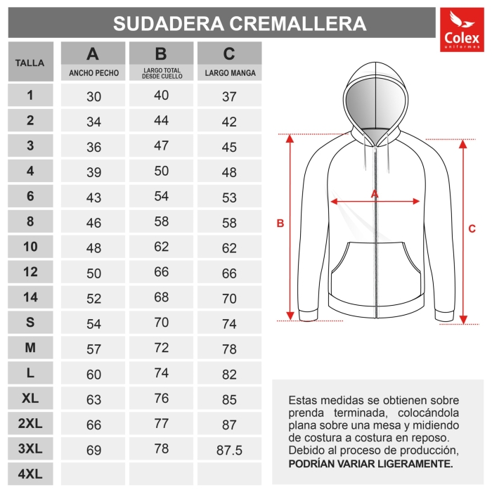 SUDADERA CAPUCHA CREMALLERA SALESIANOS