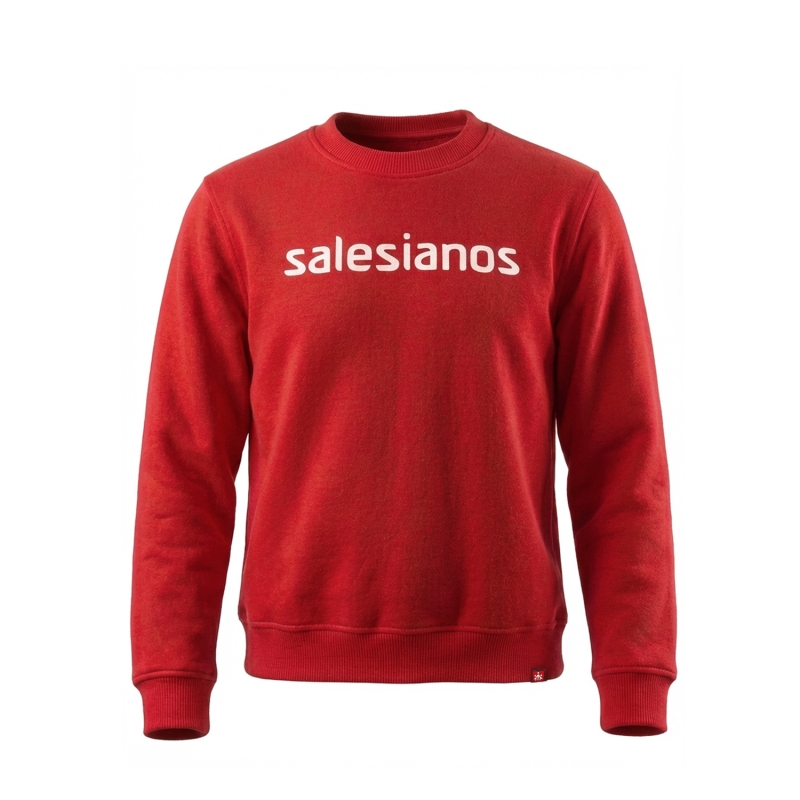 SUDADERA SALESIANOS CUELLO REDONDO