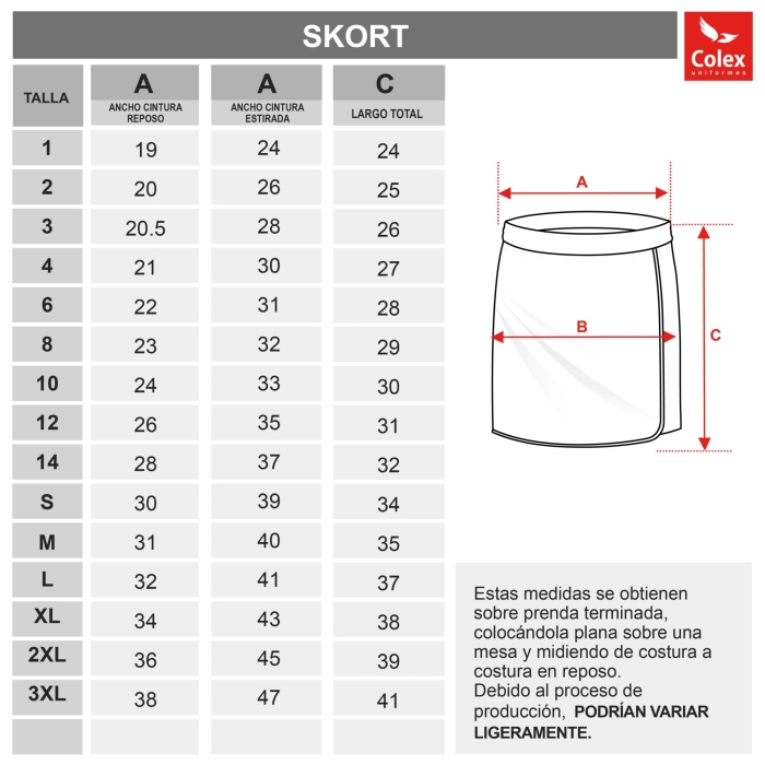 FALDA PANTALON SALESIANOS