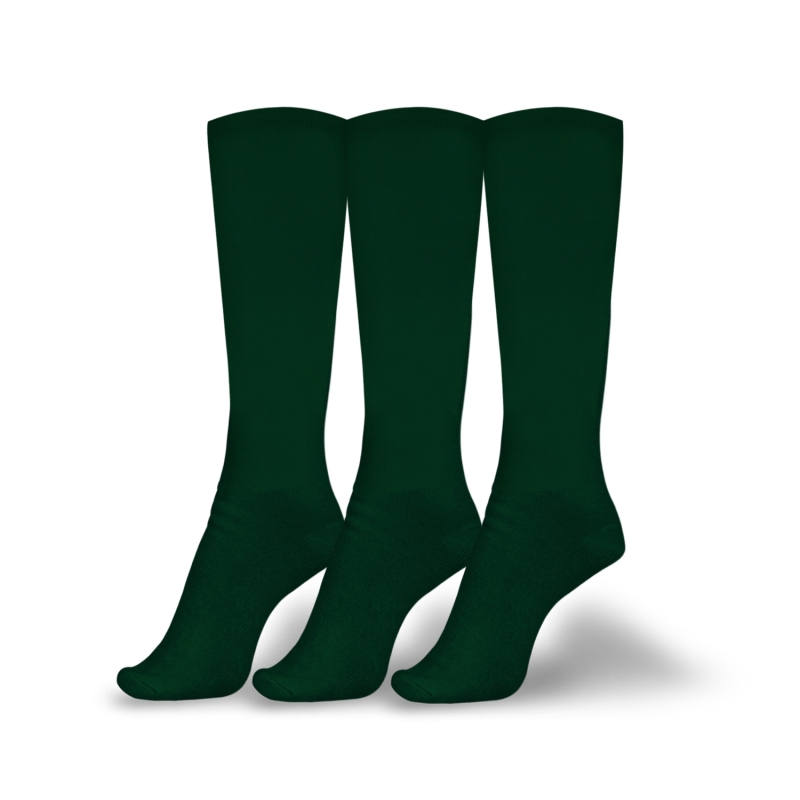 PACK OF 3 KNEE-HIGH SOCKS