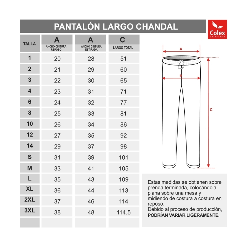 PANTALON CHANDAL SALESIANOS