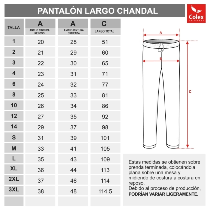 PANTALO DE XANDALL SALESIANOS