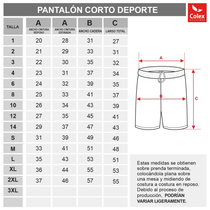 PANTALO CURT JPII
