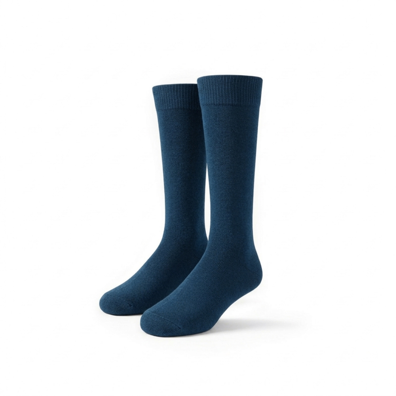 BLUE KNEE-HIGH SOCK