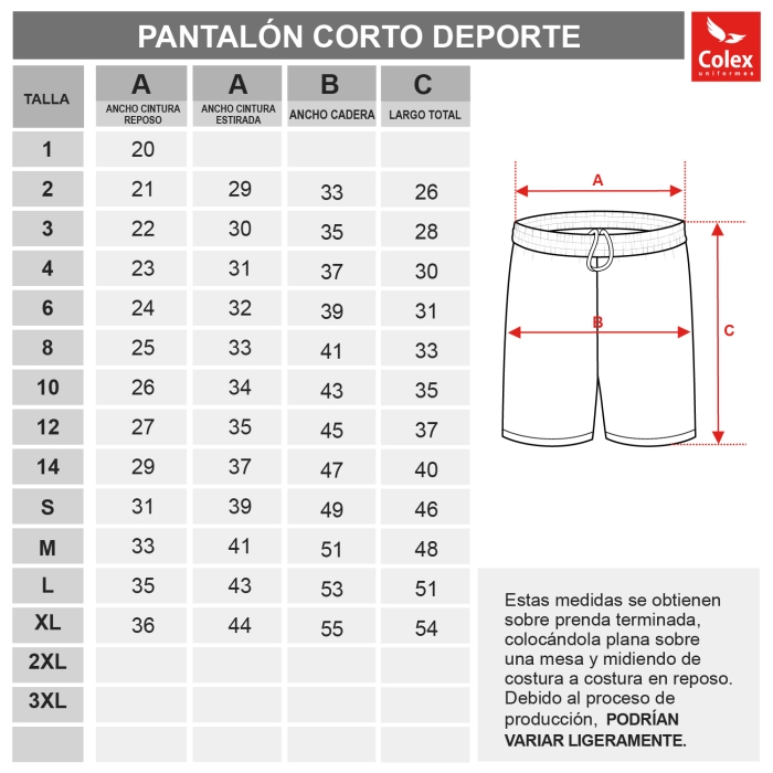 PANTALON CORTO SAN ANTONIO CAPUCHINOS