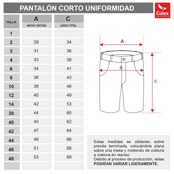SALESIANOS  UNIFORM SHORTS