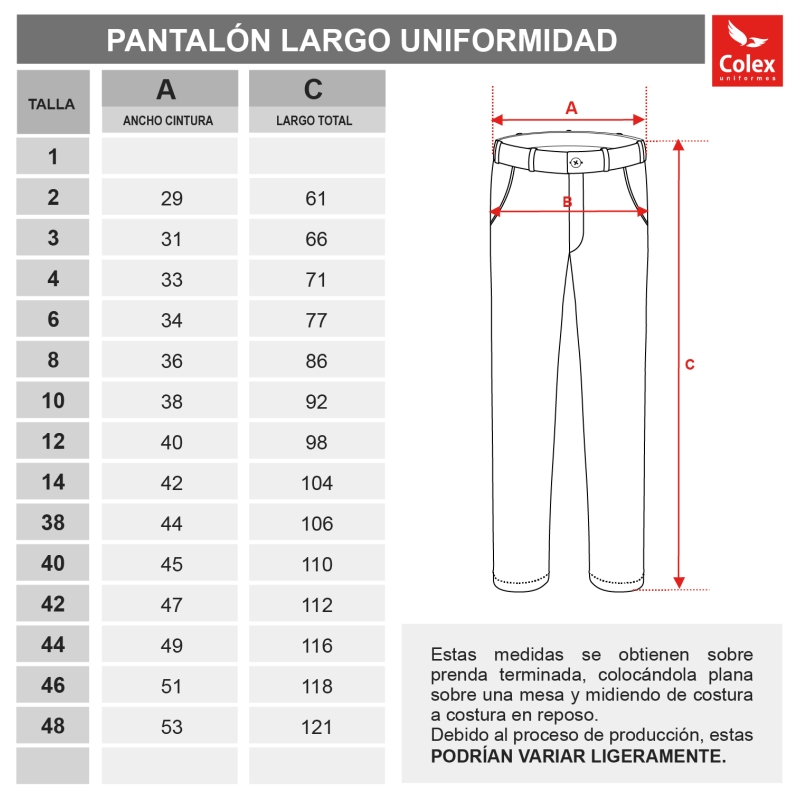 SALESIANOS UNIFORM LONG TROUSERS