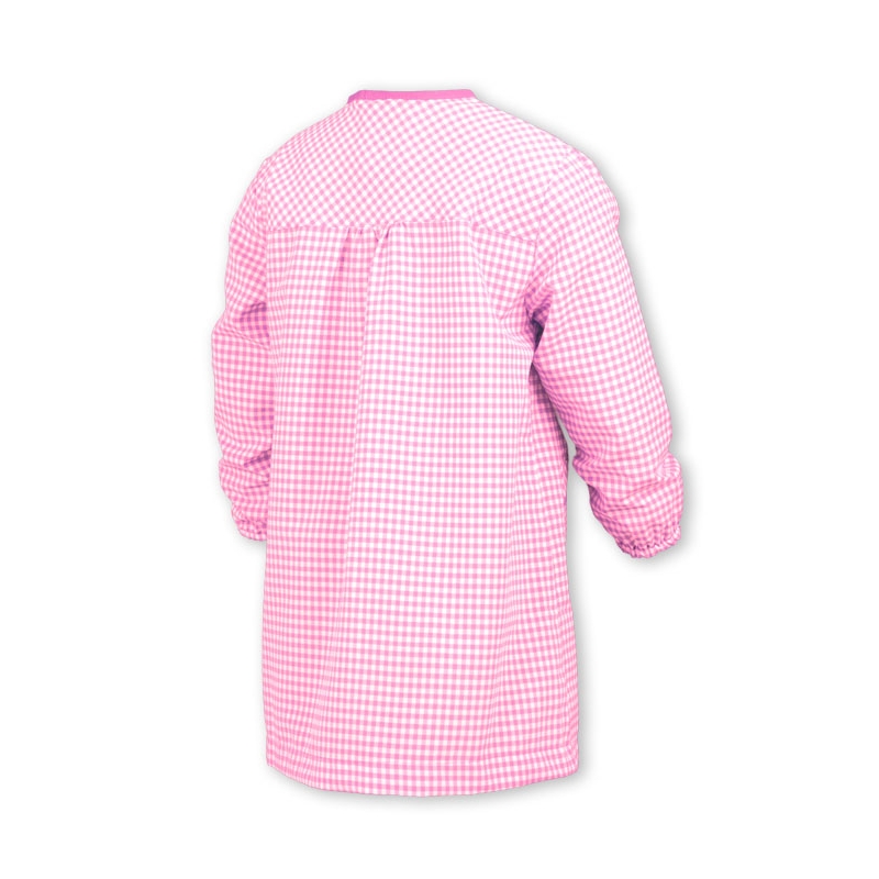 BATA BOTONES BASICA ROSA 2