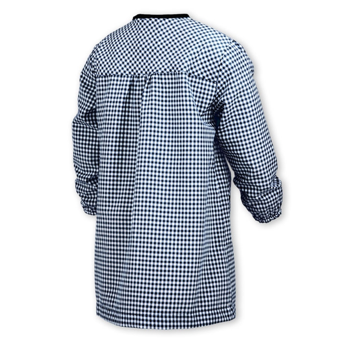 BATA BOTONES BASICA NEGRA