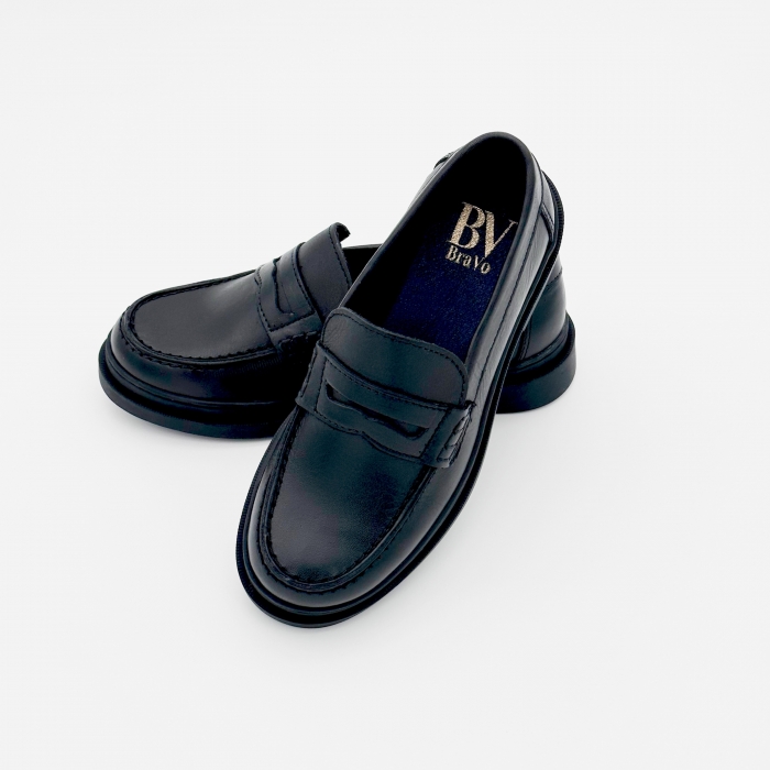 MOCASIN MATE COLOR NEGRO