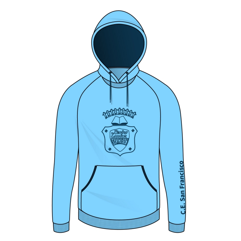 SUDADERA CAPUCHA SAN FRANCISCO BCN