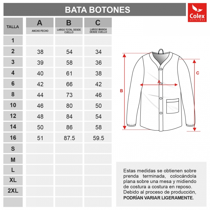 BATA BOTONES CARMELITES