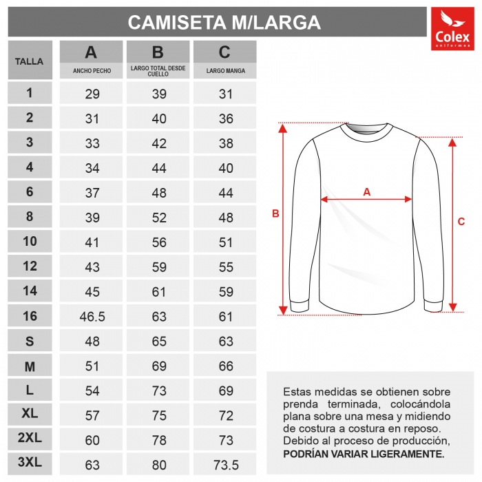 CAMISETA M/L TECNICA CARMELITES