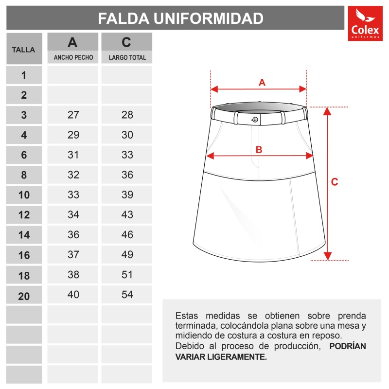 FALDILLA UNIFORME SAGRADA FAMILIA 2