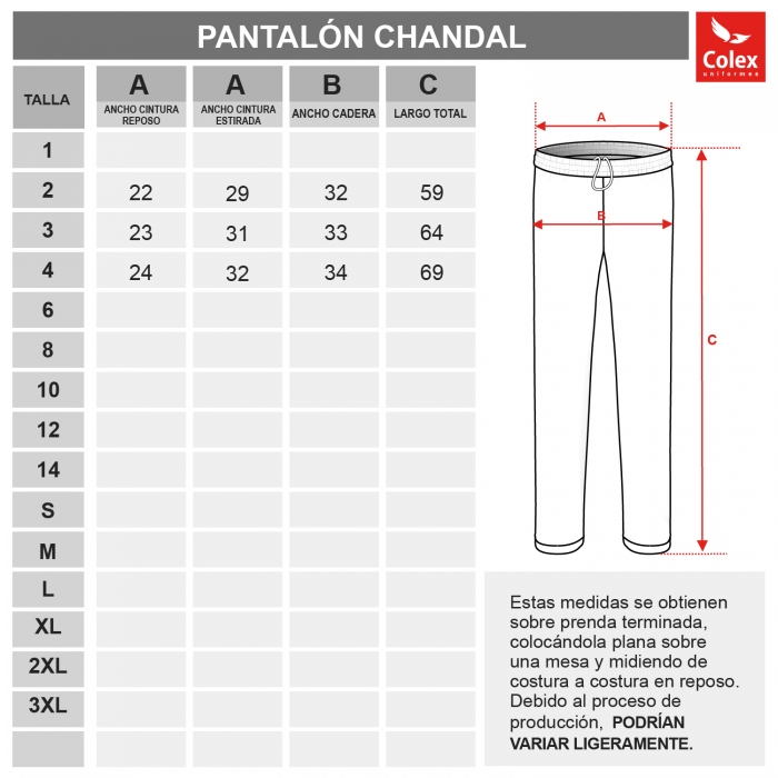 PANTALON CHANDAL INFANTIL FELPA JPII