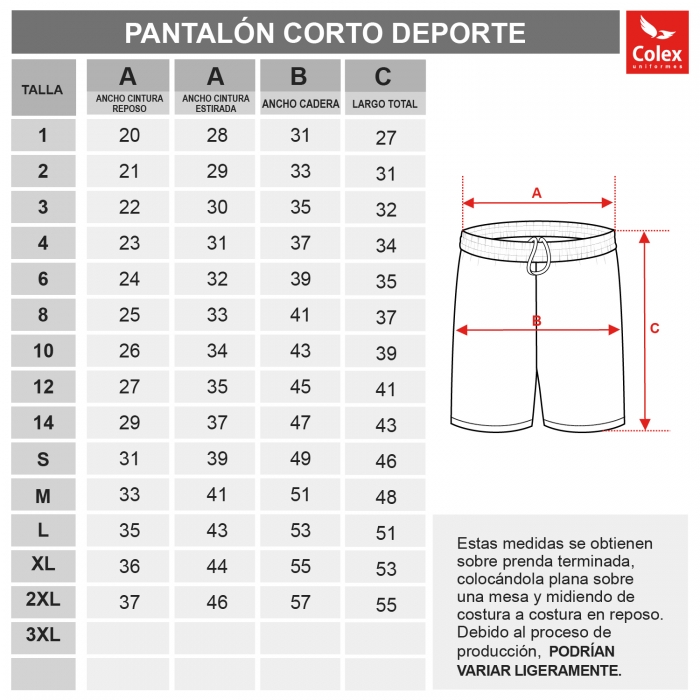 PANTALON CORTO JPII