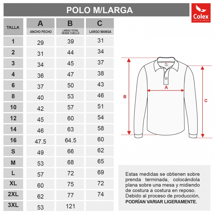 POLO M/L MERCEDARIAS