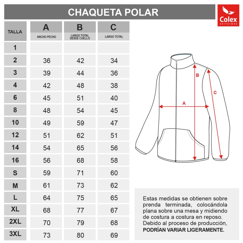 FORRO POLAR MERCEDARIAS