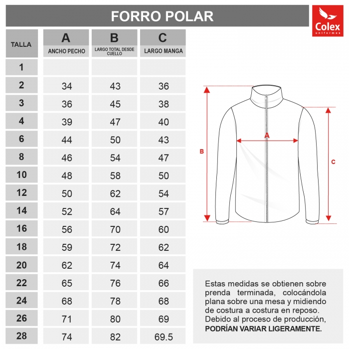 CHAQUETA POLAR MIC