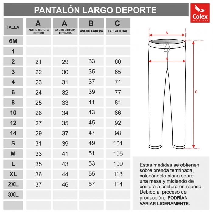 PANTALON CHANDAL MIC