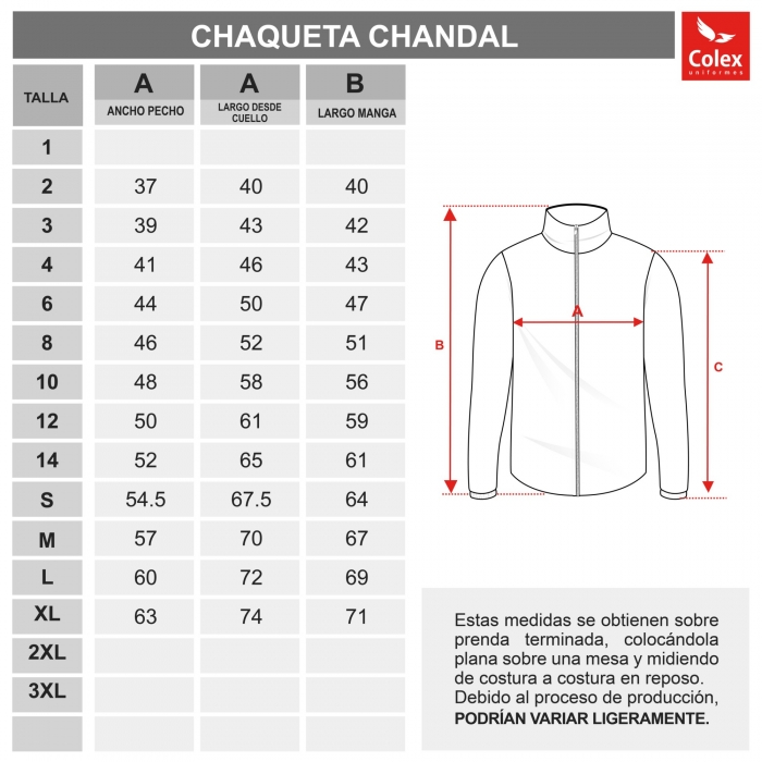CHAQUETA CHANDAL MIC