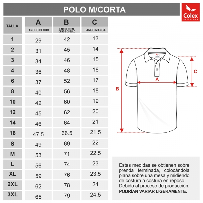 POLO M/C UNIF. INSTITUCIO FAMILIAR