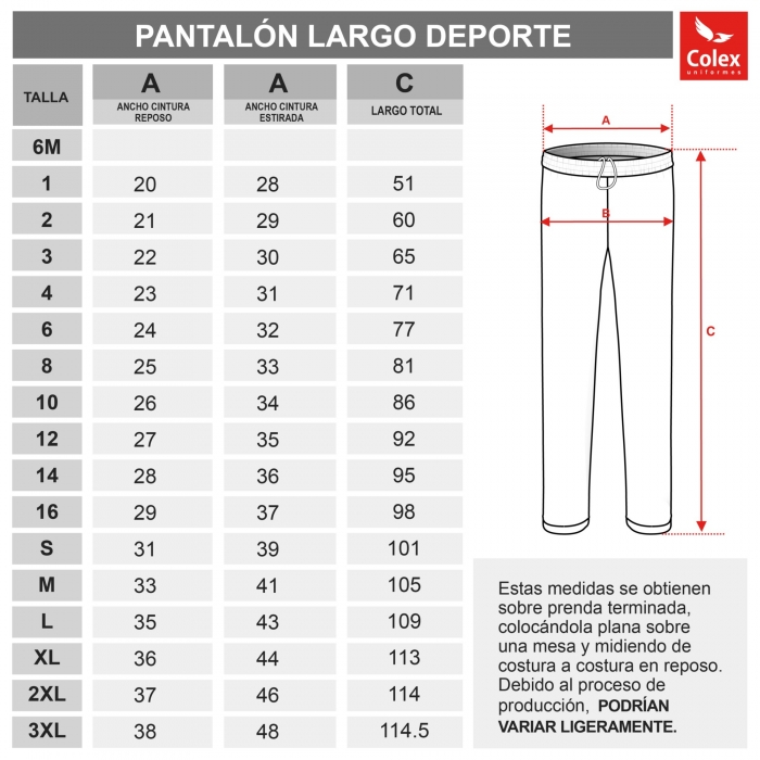 PANTALON CH. INSTITUCIO FAMILIAR