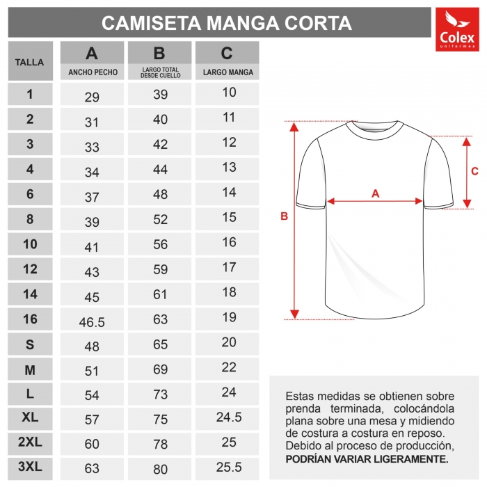 CAMISETA M/C INST.FAMILIAR LA FARGA