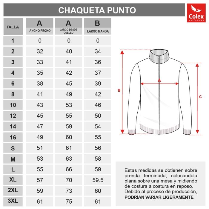 CHAQUETA PUNTO NEW CASTELAR